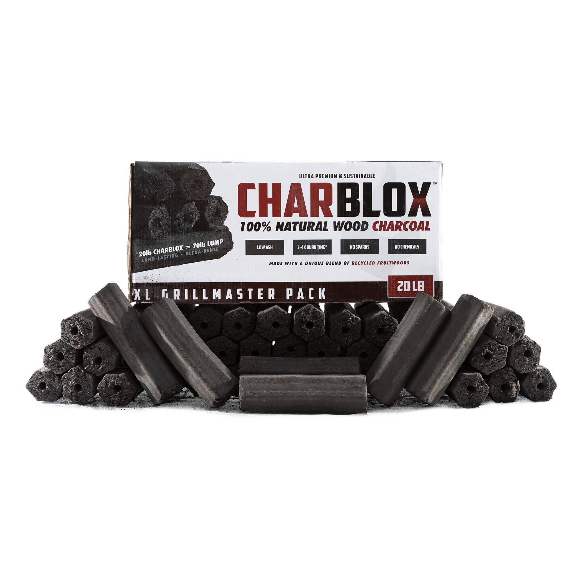 CHARBLOX - Wholesale Charcoal - CHARBLOX Ultra Premium Sustainable Hardwood Grilling Charcoal Logs1