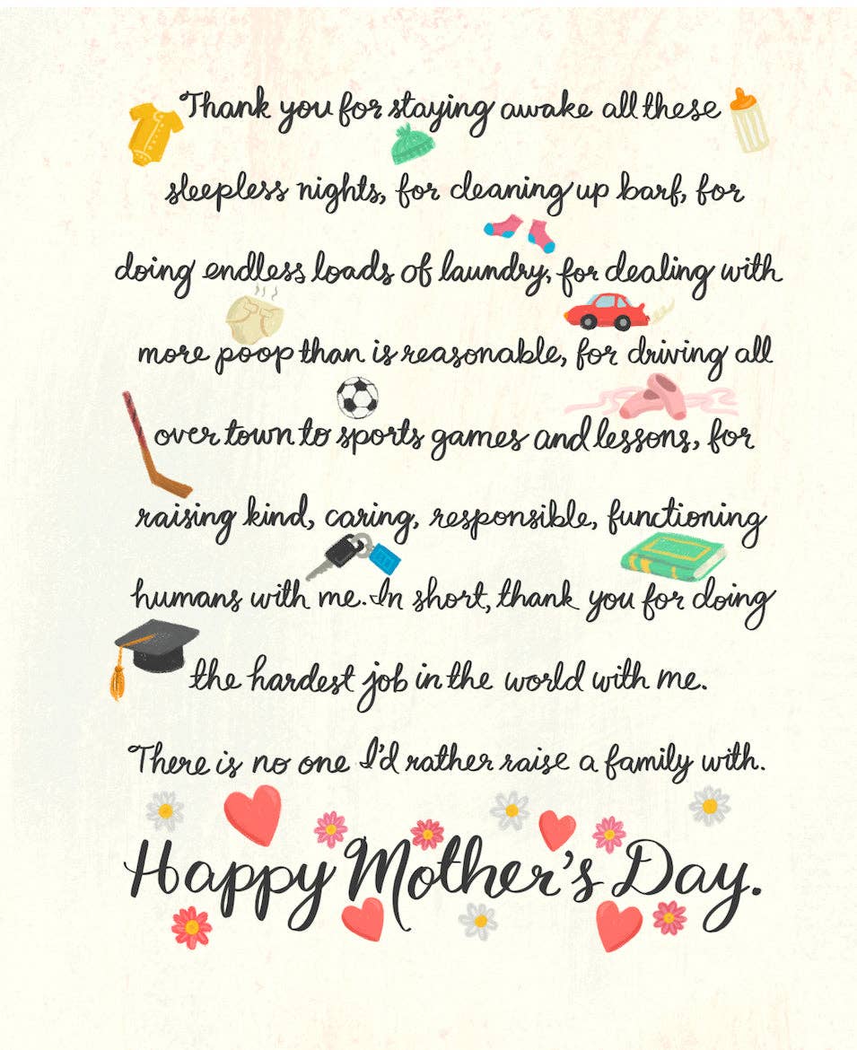 M. Kind Papersmith - Wholesale Mother's Day Card - Happy Mother's Day1