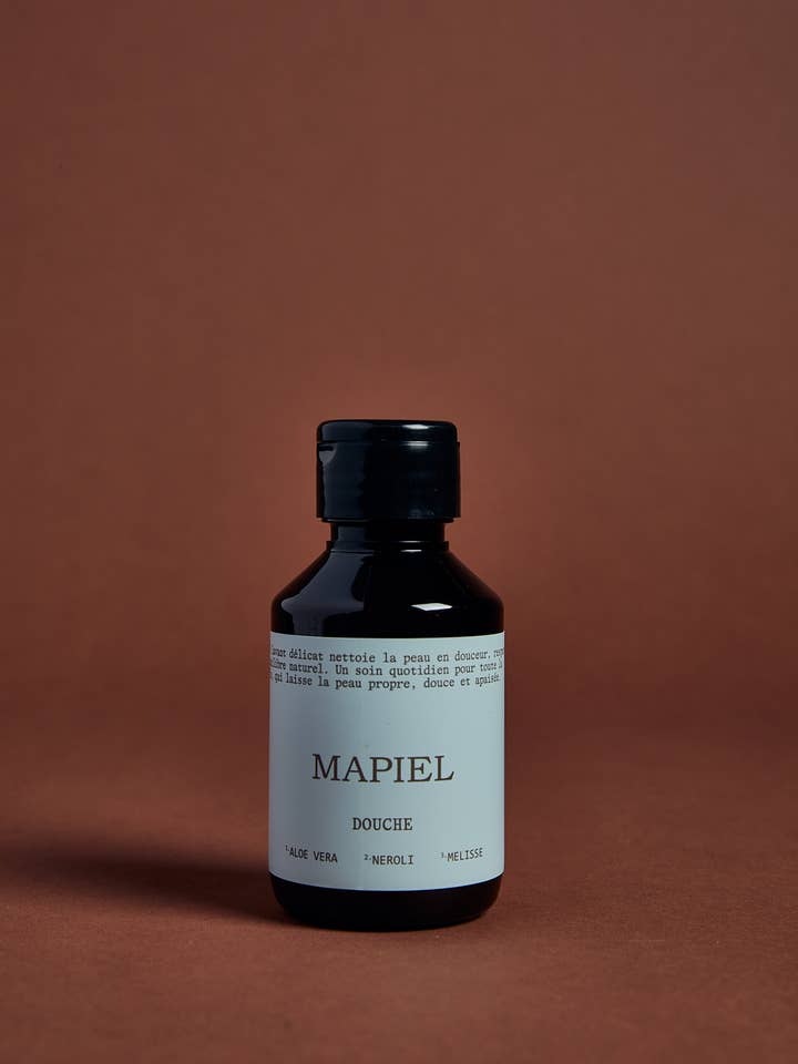 Doccia gel 100% naturale e prodotto in Francia 100 ml per la vendita all'ingrosso da parte di Mapiel