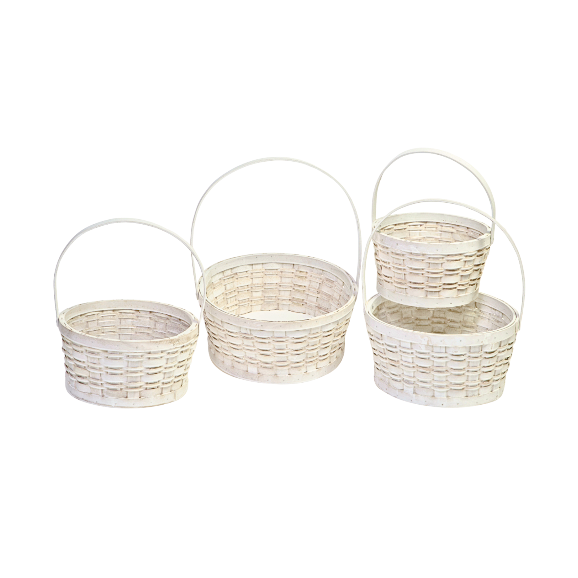 Jacobson - Wholesale Basket - Woodchip Baskets with Movable Handles - Set of 44