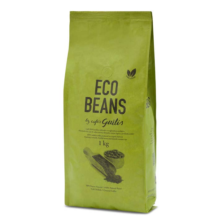 Bio-Eco Beans gemahlener Kaffee von Cafés Guilis für den Großhandel von Cafés Guilis