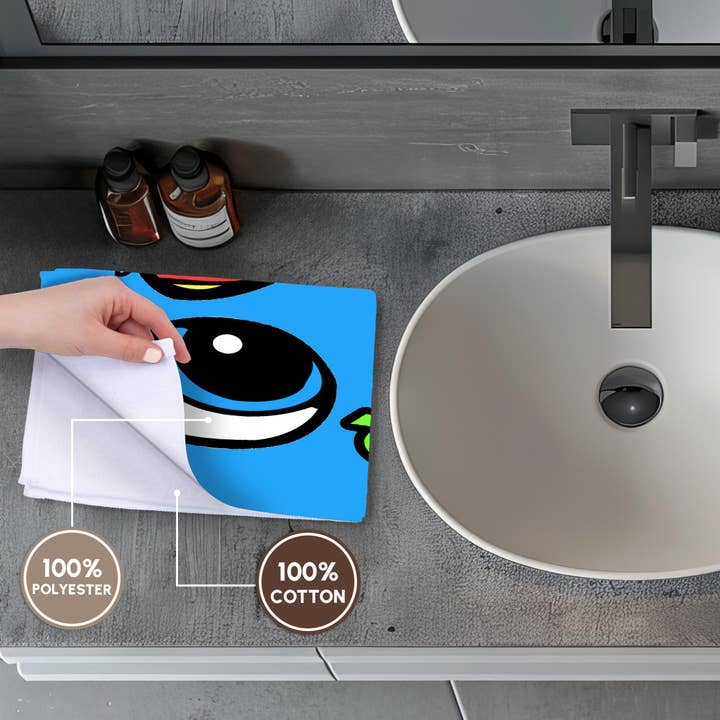 3dRose - Wholesale Bath Towel - 3dRose, Bright Eye Heart I Love Canasta, Towel3