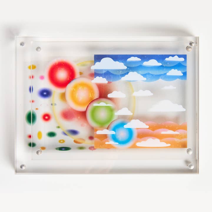 MAJO IDEAS – wholesale DIY craft kit – Child – VOL ①② — OP ART Sticker Based Art Pack24