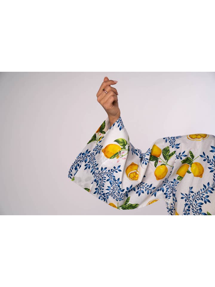 OH KIMONO - Vendita all'ingrosso Kimono - Donna - Oh, Amalfi! Kimono in cotone al limone