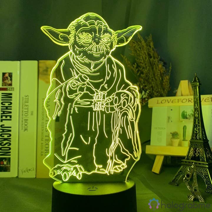 Holograbme - Wholesale Accent/Desk Lamp - Star Wars Lamp Master Yoda