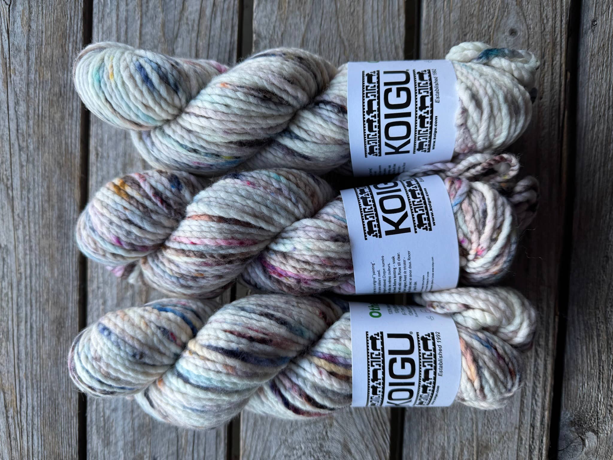 Koigu Wool Designs - Wholesale Garen - Koigu Othello (chunky merino) groep B7