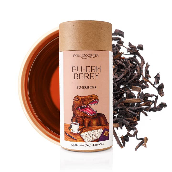 Pu-Erh Berry | Pu-Erh Tee | Großpackung oder Einzelhandel für den Großhandel von Open Door Tea