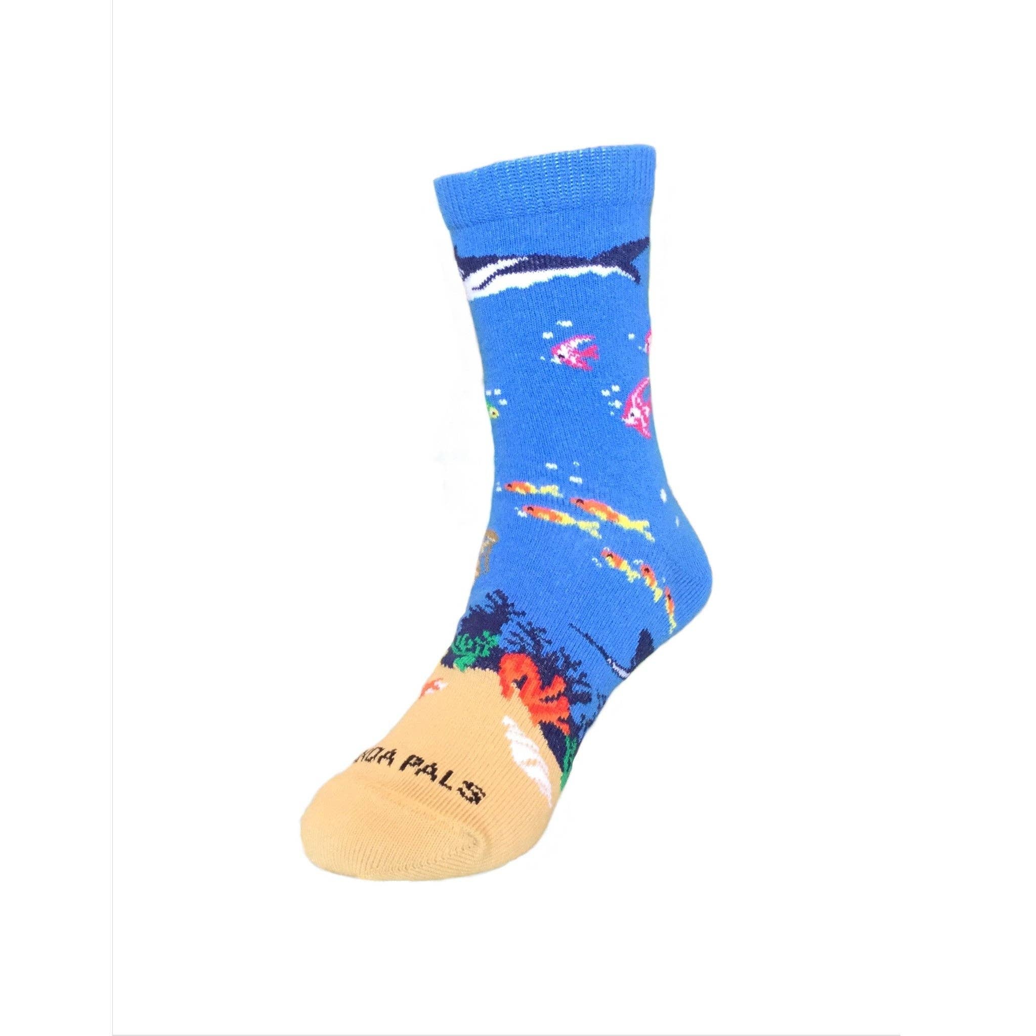 Sock Panda - Wholesale Socks - Kids - Shark in the Ocean Socks (Ages 3-7)7