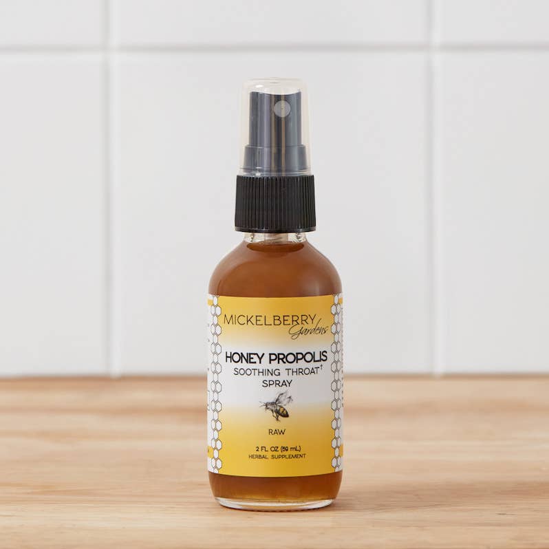 Bee & You® - Propolis Raw Honey Throat Spray: 6% Pure Propolis - 30ml