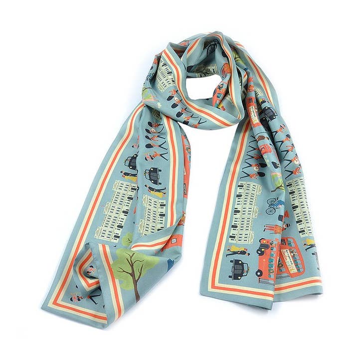London’s Calling Long Scarf for wholesale by David Watson