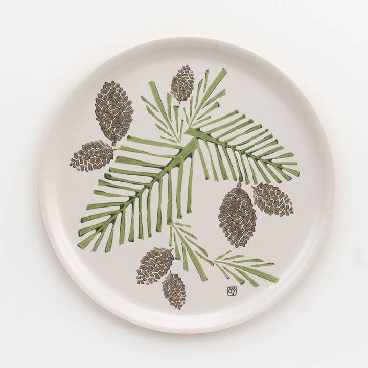 Plateaux - Pine & Cone pour la vente par PRETTY FLOURS