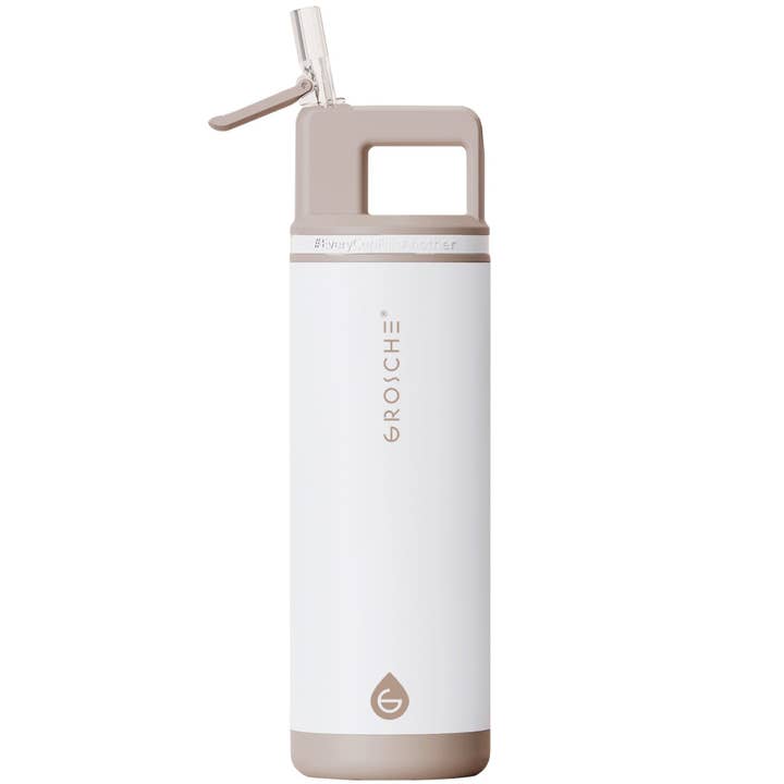 GROSCHE International - Wholesale Water Bottle - GROSCHE ALPINE Flip 'N Sip Leakproof 20oz Water Bottle13