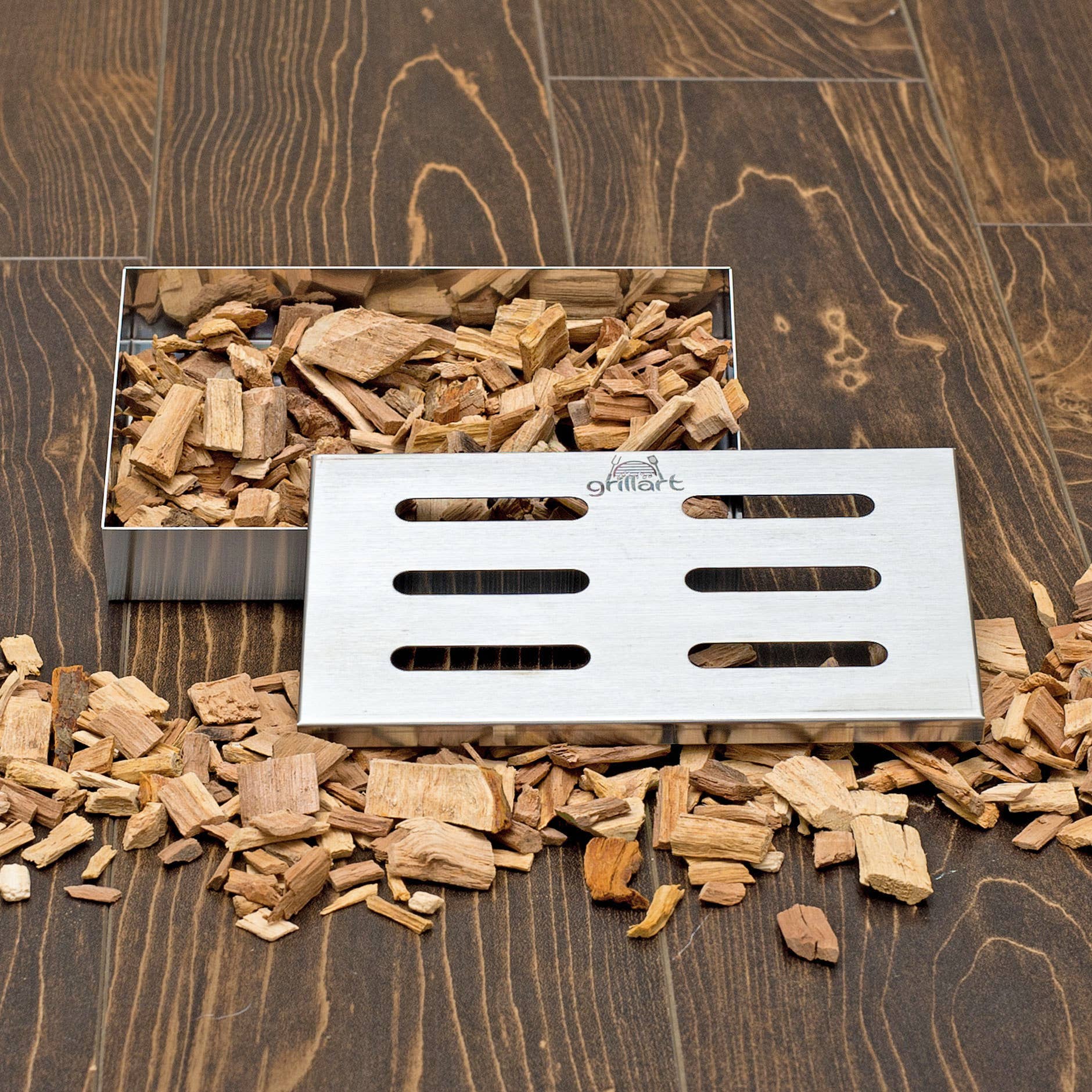 grillart® - Wholesale Bar Tool - Original BBQ smoker box made of 100% stainless steel2