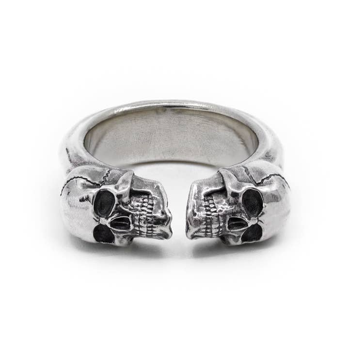 Black Feather Design – wholesale Band/stacked ring – Twin Flame4