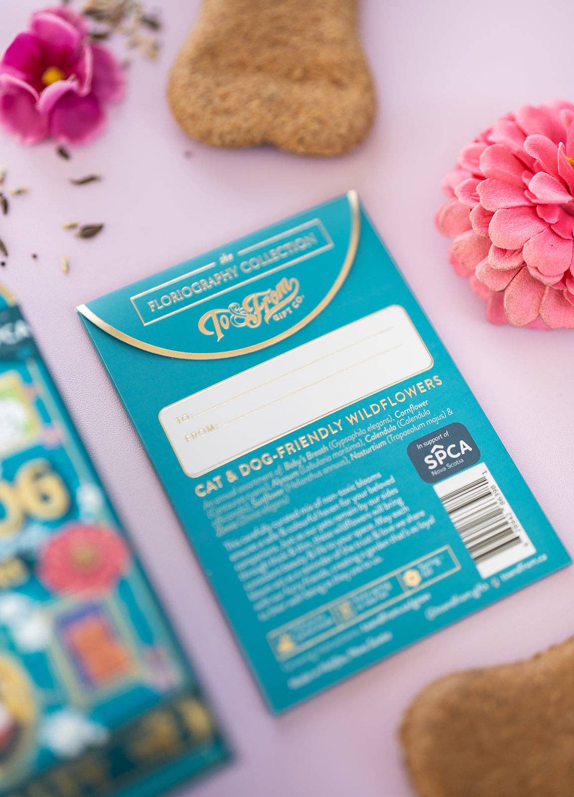 To & From Gift Co. – wholesale Plant seeds – Cat and Dog-Friendly Wildflowers (Loyalty) - Seed Packet2