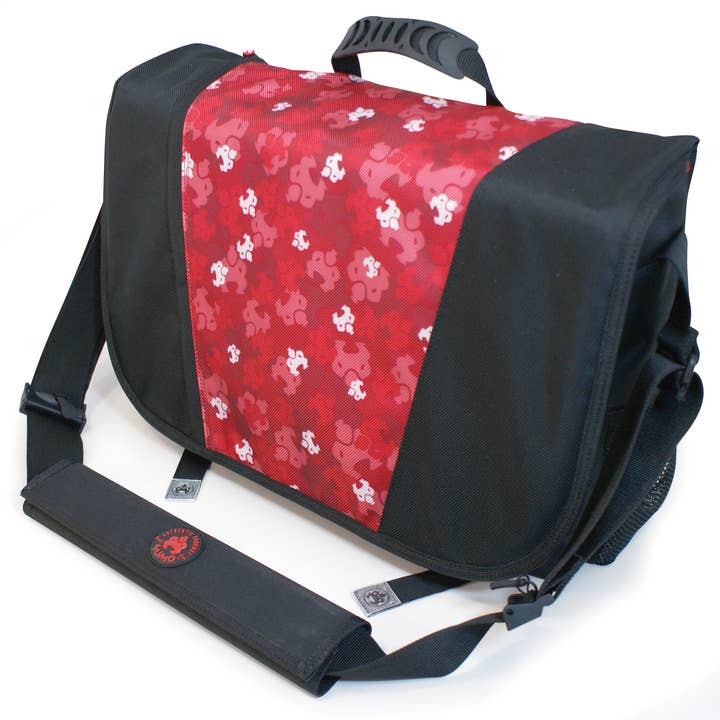 Sumo - Messenger Bag - 15.6" or 16" Screens - Black/Red for wholesale by Mobile Edge LLC