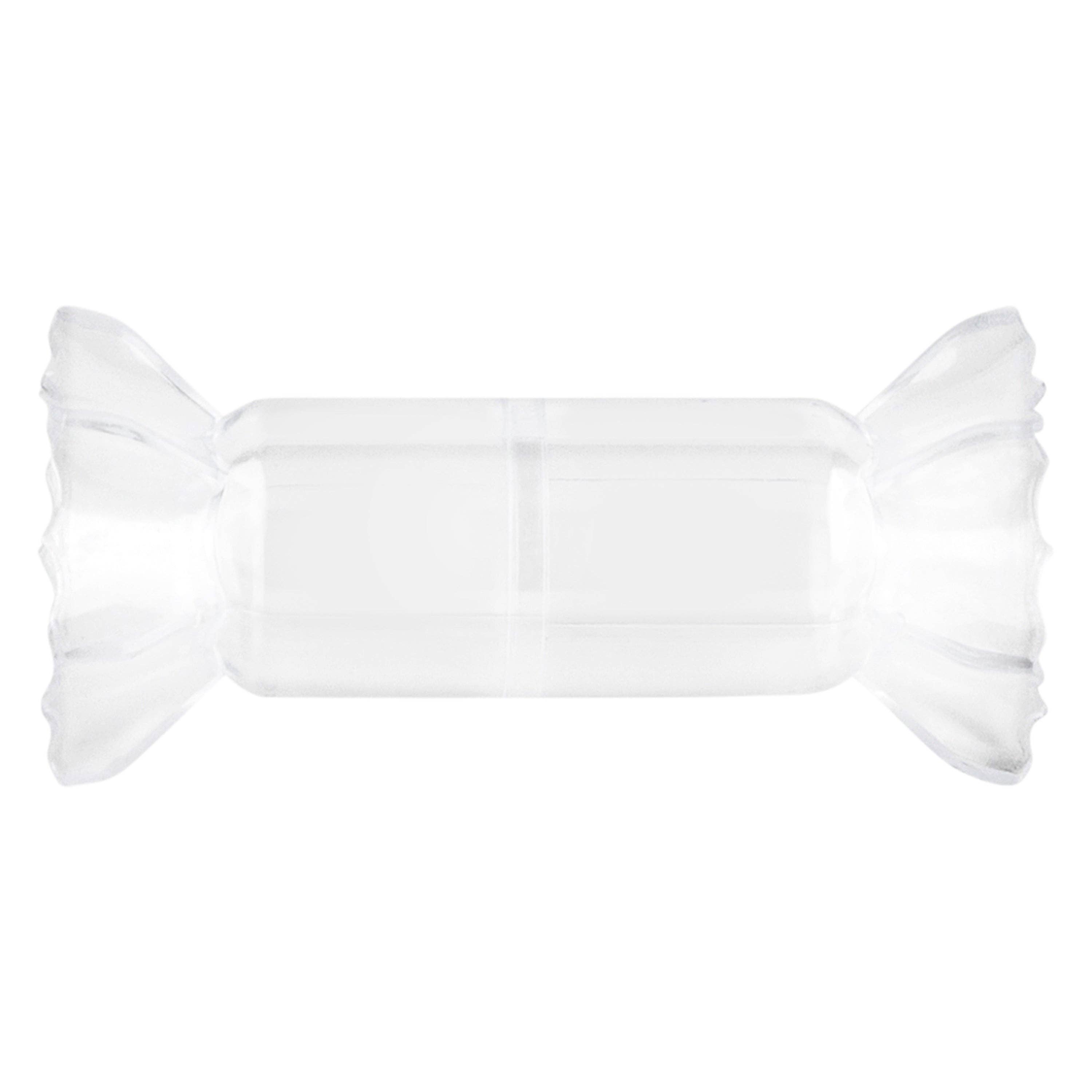 Hammont - Wholesale Party Favor Bag/Box - Candy Shaped Acrylic Candy Boxes 12 Pack 3.54"X1.77"X1.77"1