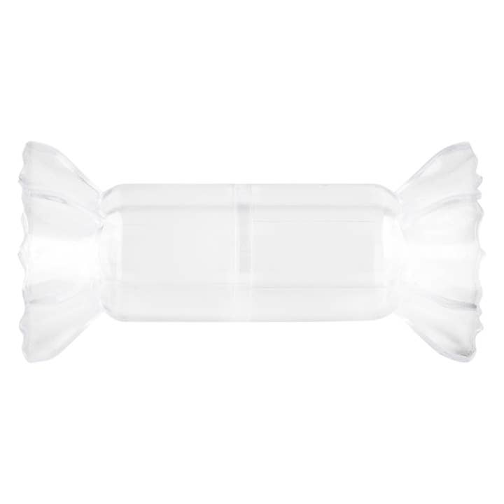 Hammont - Wholesale Party Favor Bag/Box - Candy Shaped Acrylic Candy Boxes 12 Pack 3.54"X1.77"X1.77"1