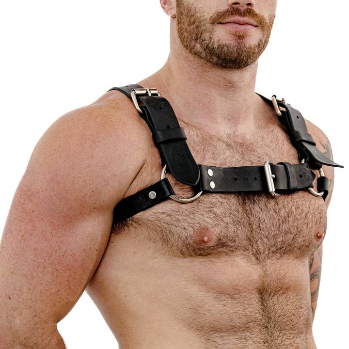Bull Dog Harness - Black for wholesale on Faire