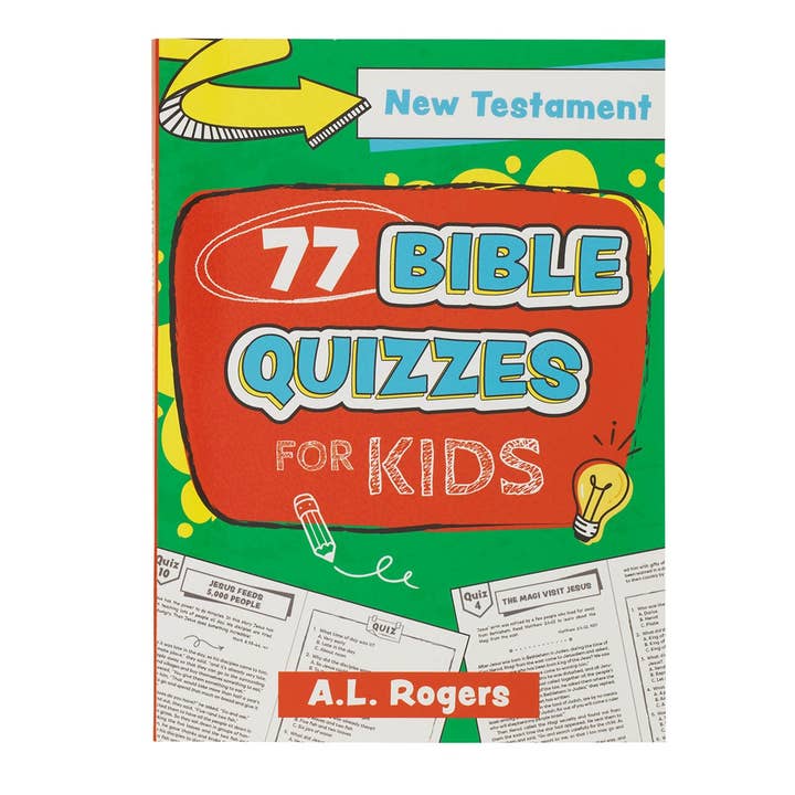 77 Bible Quizzes for Kids: New Testament for wholesale by Christian Art Gifts