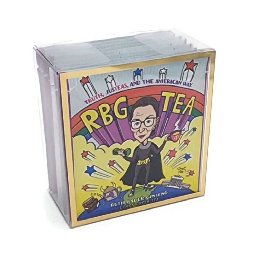 The TeaBook - Wholesale Tea Bags - Jew-TEA-ism Organic Tea Sampler (Amy, Albert, RBG, Tiego)1