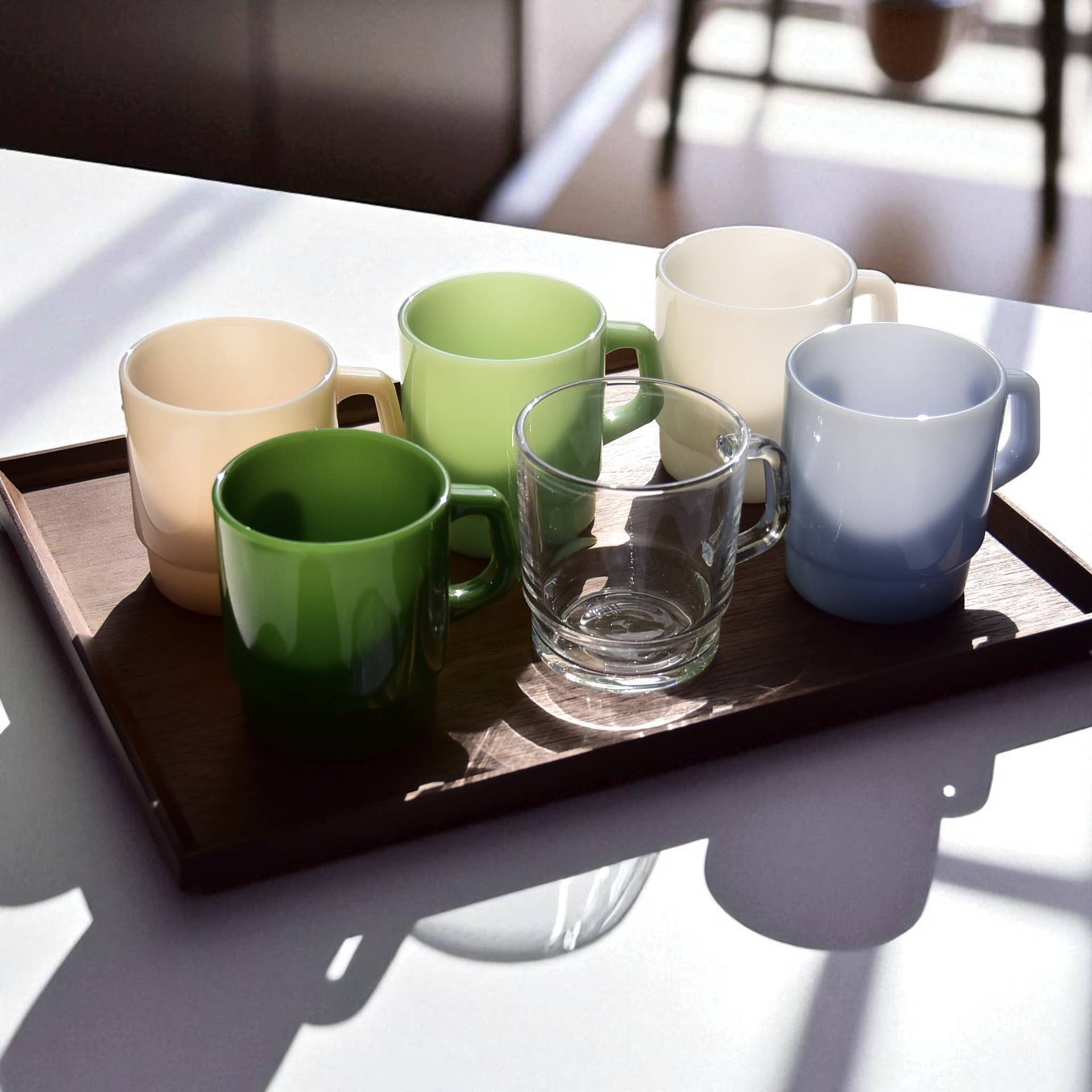 IVORE.GROUP (We cover All Import duty) – Großhandel Kaffeebecher – 400 ml Jade-Glasbecher – Vintage-Kaffeetasse6