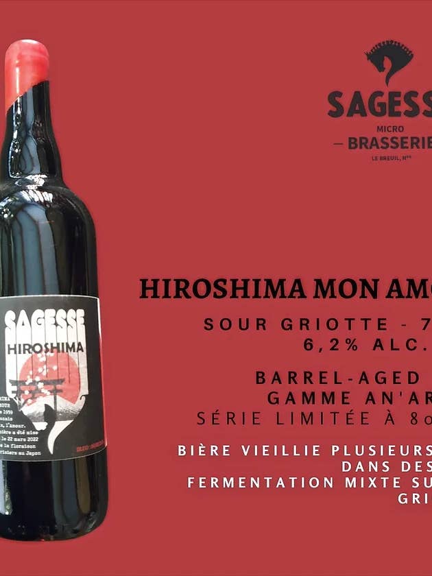 Hiroshima my love for wholesale by Brasserie sagesse