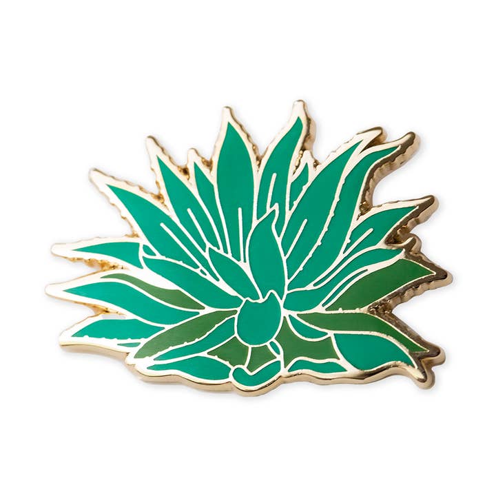 Mover & Shaker – wholesale Nål och knapp för kavajslag – Tepextate 'Agave' Pin0