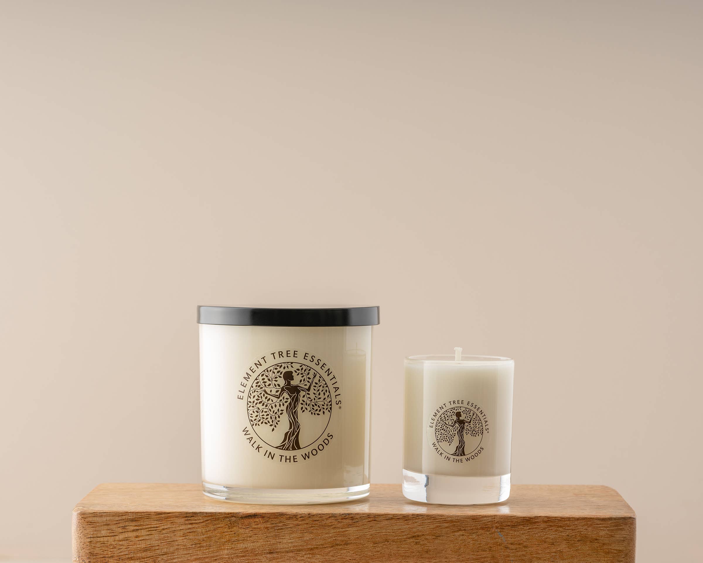 Element Tree Essentials – wholesale Jar/filled candle – Walk In The Woods Lotion Candle2