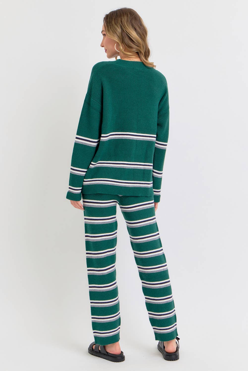 Sweet Lovely by Jen – Engroshandel Pullover - Dame – STRIBET STRIKTOP/SWEATER32