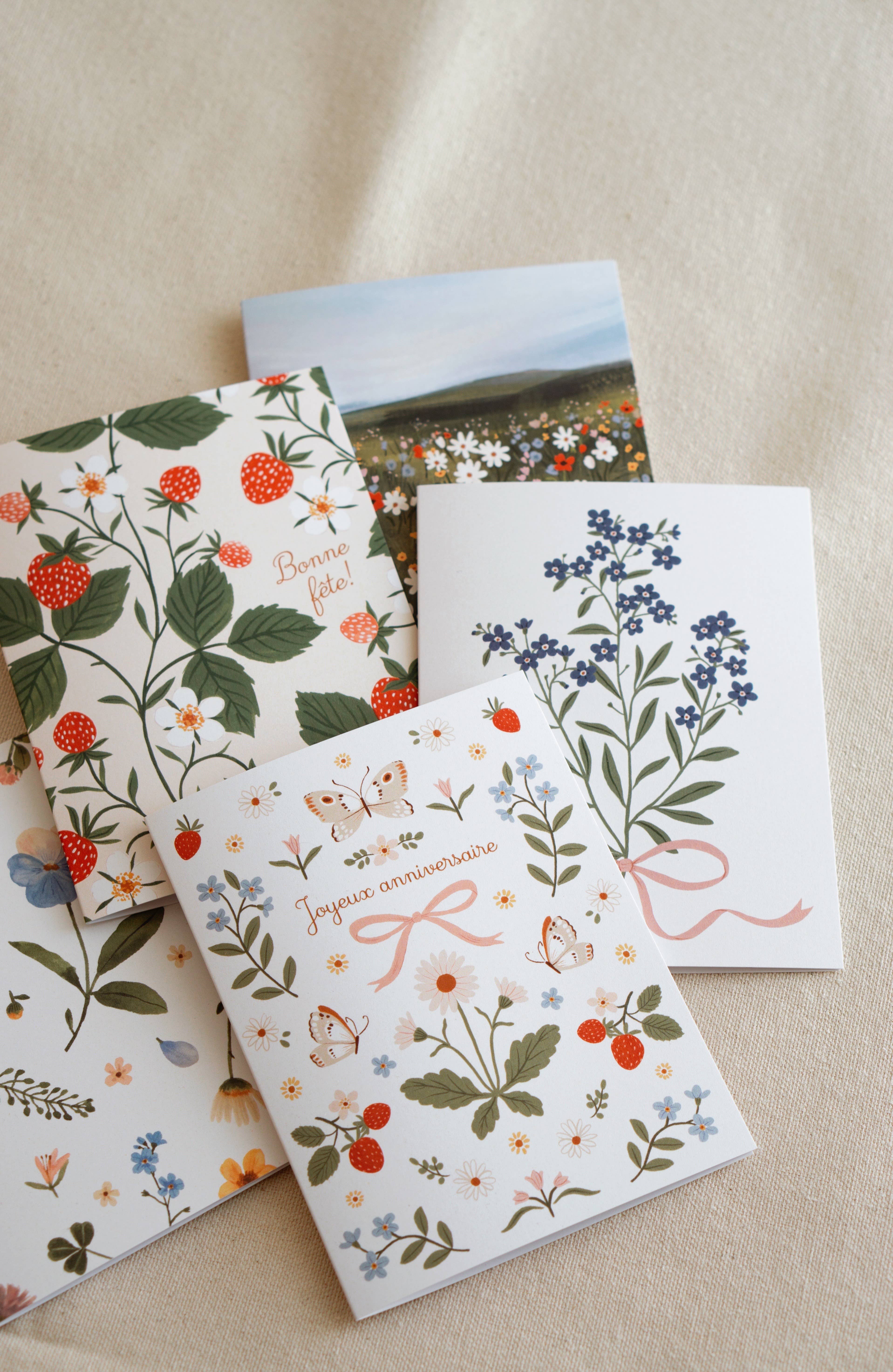 Papier Fleuri Co. - Wholesale Everyday Greeting Card - Summer Field | Greeting Card2