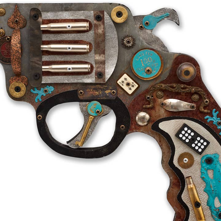 Dolan Geiman - Vente Décoration murale - Décoration Murale | Art Mural Occidental | FAR WEST (TURQUOISE)5