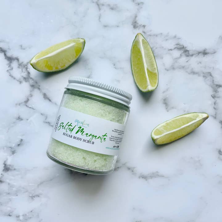 Aqualime - Wholesale Body Scrub/Exfoliant - Salted Margarita Sugar Body Scrub - Cocktail Collection