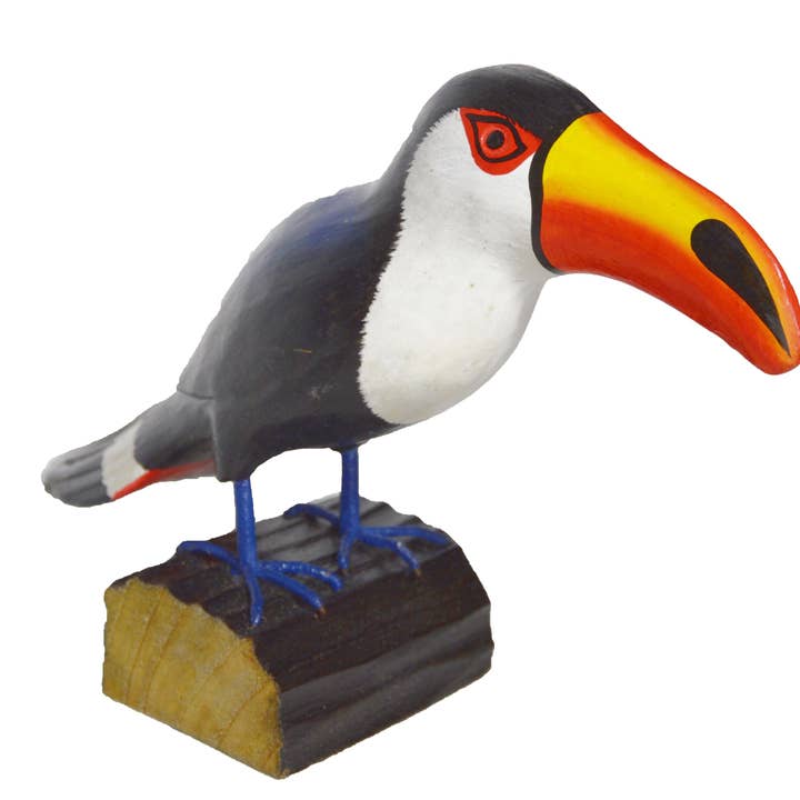 White Elephant - Wholesale Sculpture - Toucan Bird Standing Sculpture