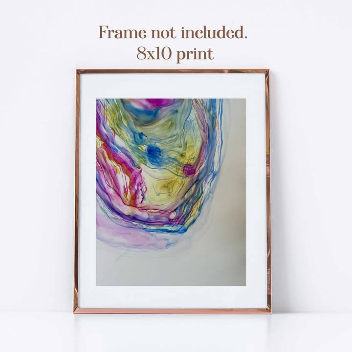 Pansexual abstracte print voor wholesale door Shop Intaglio