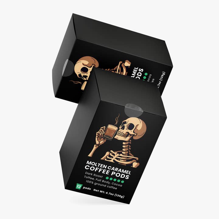 Mass Cast, LLC - Wholesale Ground coffee - Molten Caramel Coffee Pods by Project M3