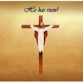 SublimArt - Wholesale Jar/filled candle - CHRISTIAN CANDLES: Prayer Candle - Porcelain Soy Wax Candle - The Easter Crucifix Prayer2