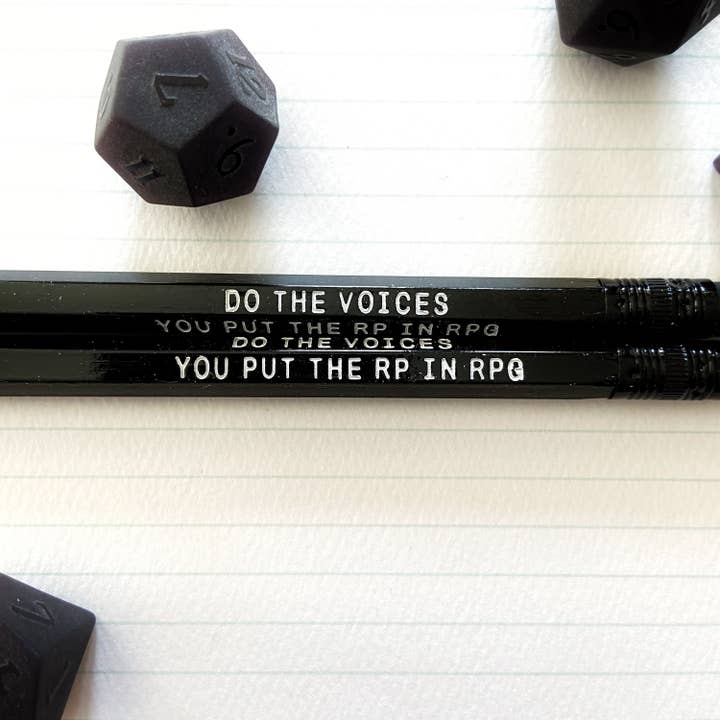 Storymakers Trading Co. - Wholesale Pencil - Metagaming Pencils - Great for D&D, RPG, and more!