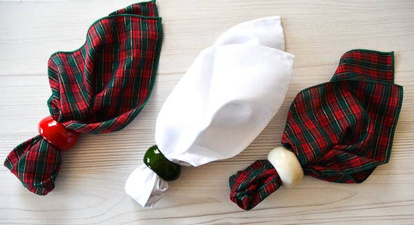 Artyfactos - Vente Rond de serviette - Anneaux de serviette en noix de tagua12