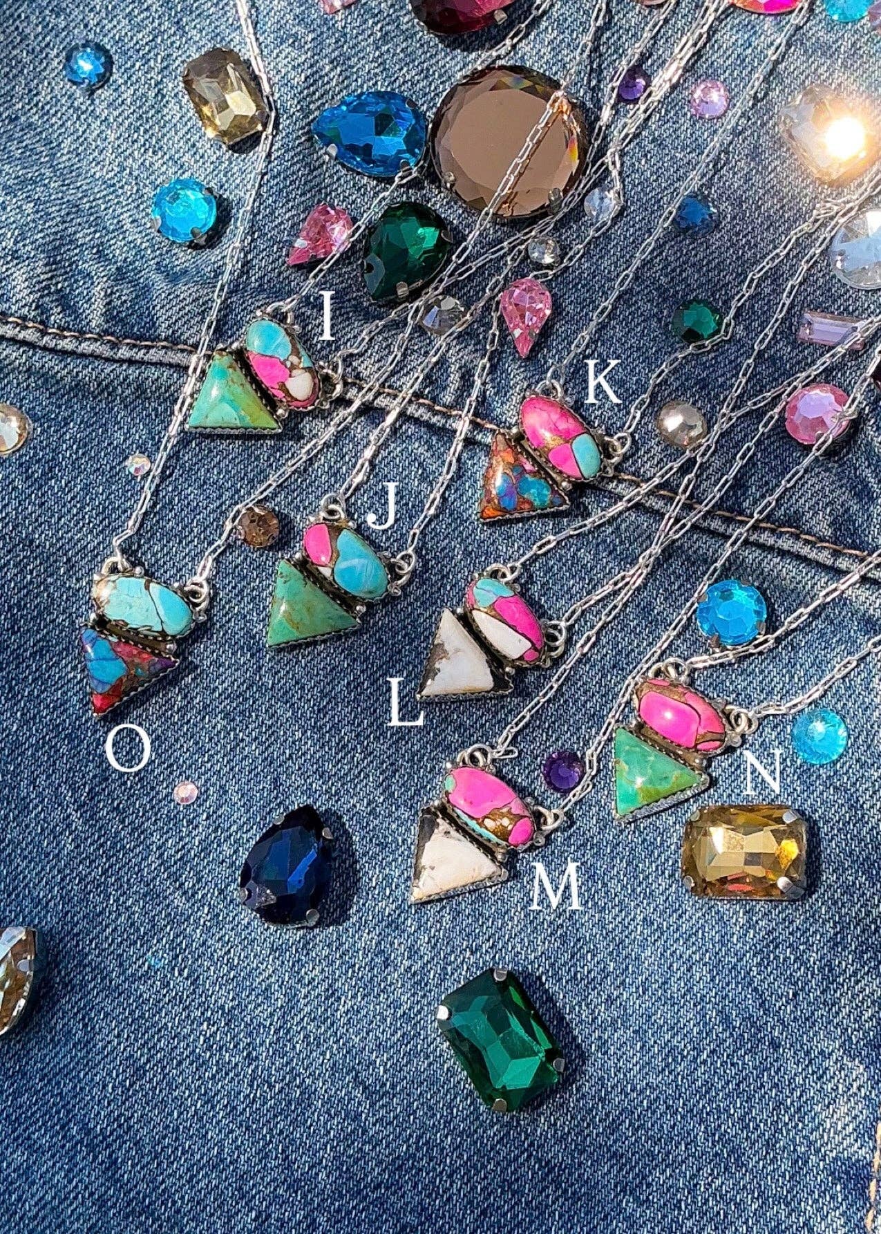 Turnback Pony - Wholesale Pendant/Charm Necklace - Marina Necklace