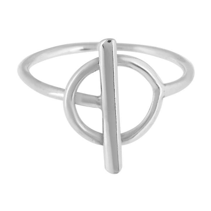 Silver ring “Single Silver” “Clow” in 925 sterling silver for wholesale by Gloria Mago