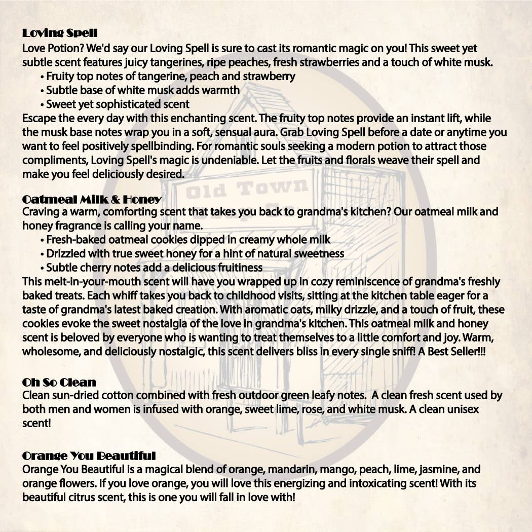 Old Town Soap Co. - Vendita all'ingrosso Scrub/esfoliante per il corpo - Scrub Zucchero Montato47