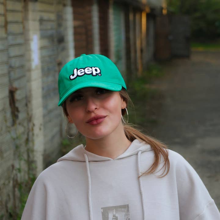 Detroit Shirt Co. - Wholesale Ponytail Cap - Women's - Hat - Jeep Chino Twill Ponytail with Chenille Text Patch7