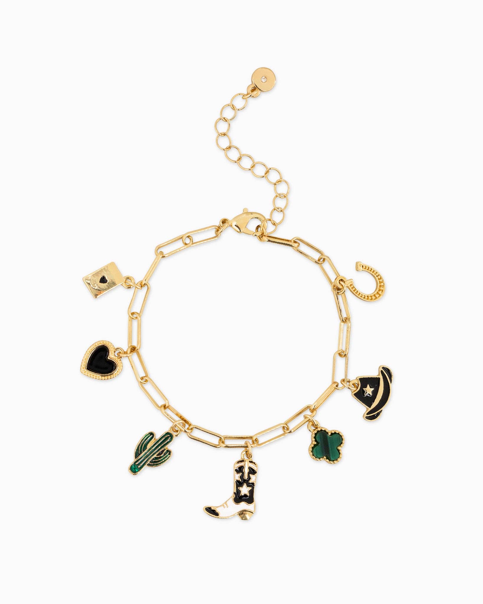 Sessori - Wholesale Charm/Dangle Bracelet - Bright Western Multi Charm Bracelet0