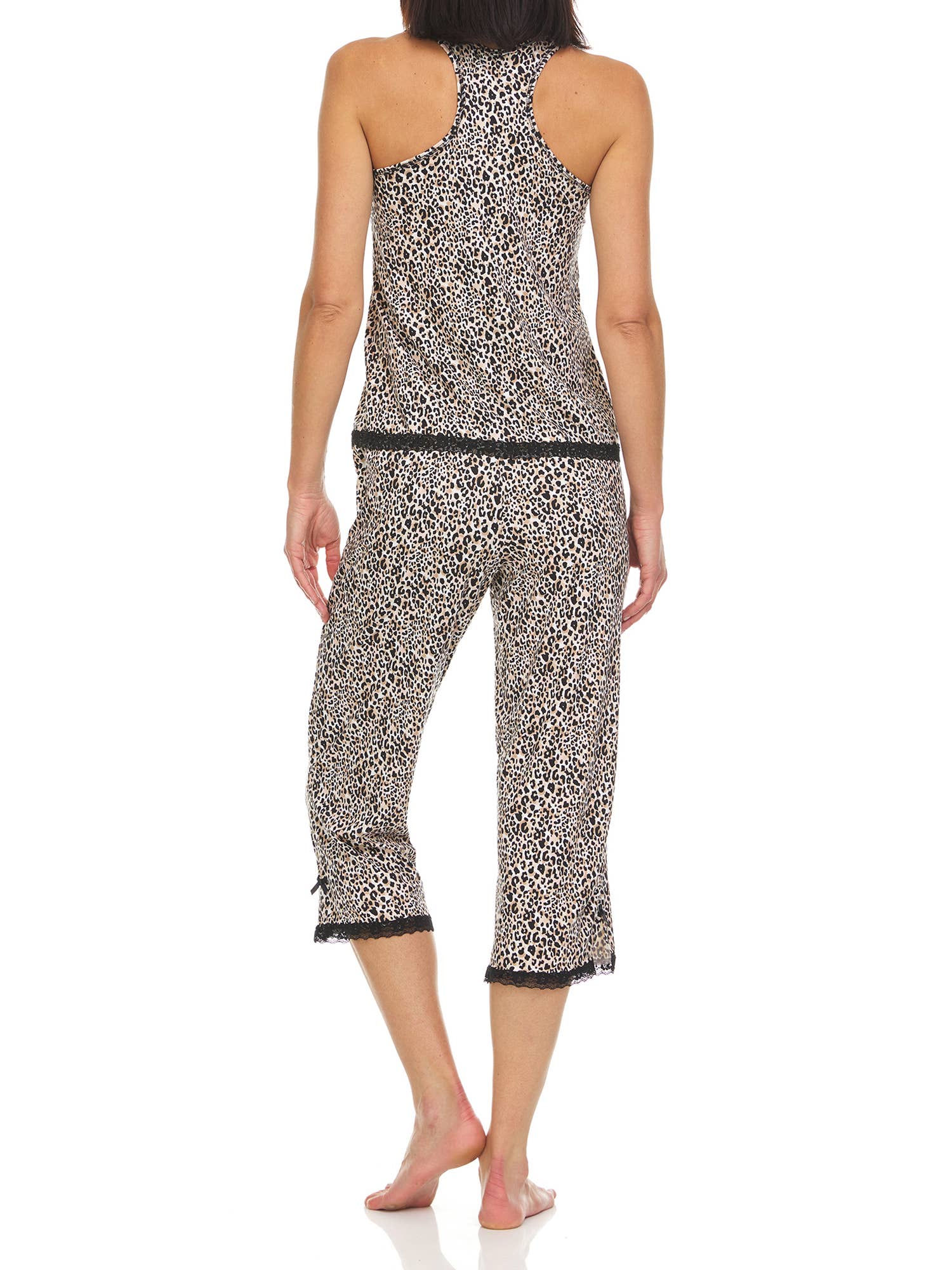 René Rofé - Wholesale Sleepwear Set - Women's - Even Sweeter Capri Pajama Set 7004D4