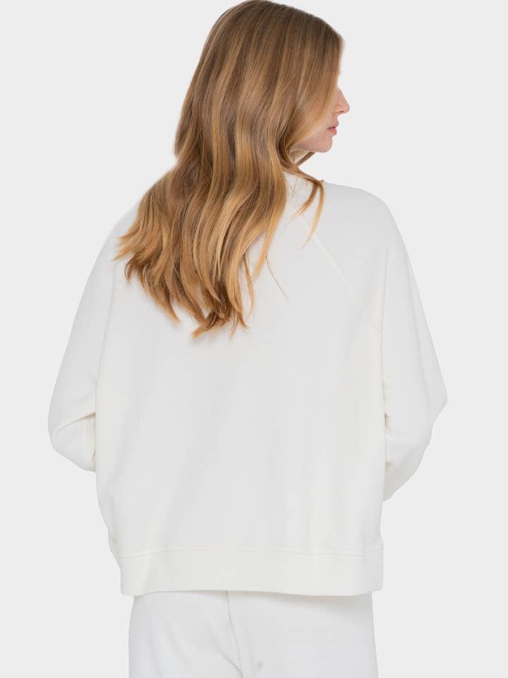 Peace Love World - Wholesale Sweatshirt - Women's - Core Crewneck Sweatshirt1