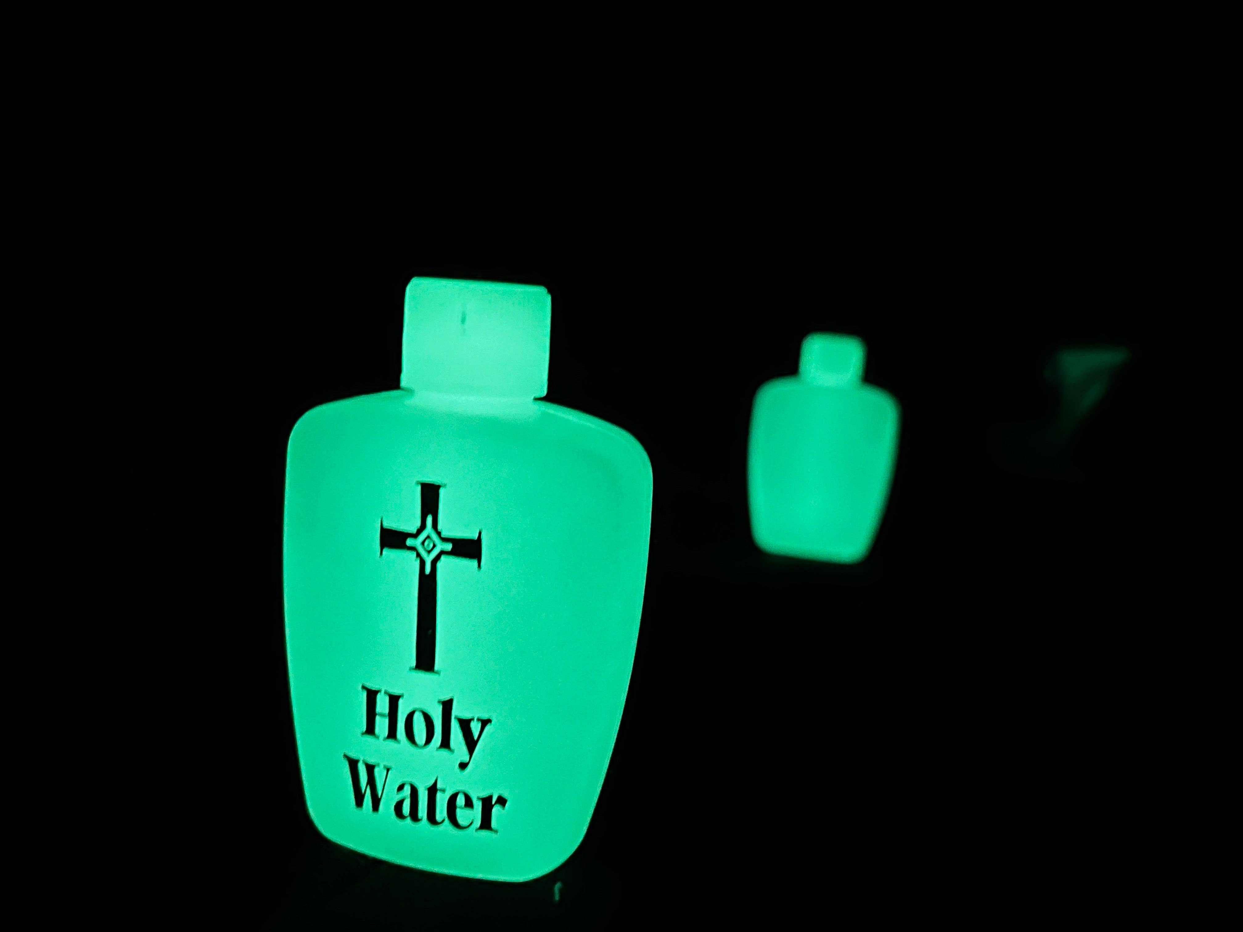 SAN JUDITAS RELIGIOUS ARTICLES - Wholesale Water bottle - 2oz LUMINOUS HOLY WATER BOTTLE1