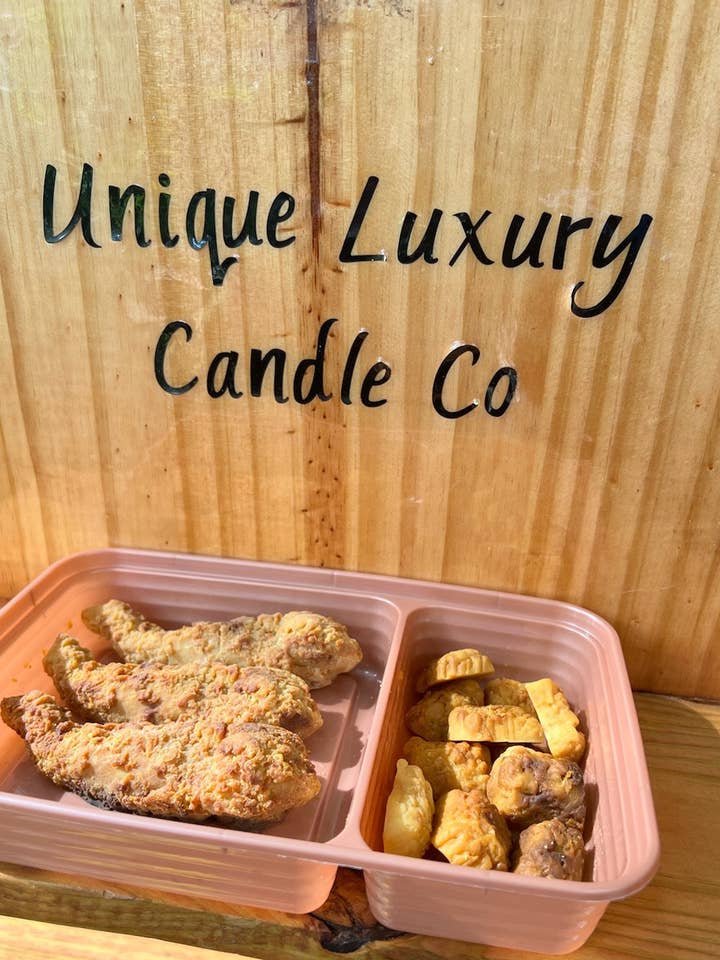Malse maaltijd met kip voor wholesale door Unique luxury candle bar