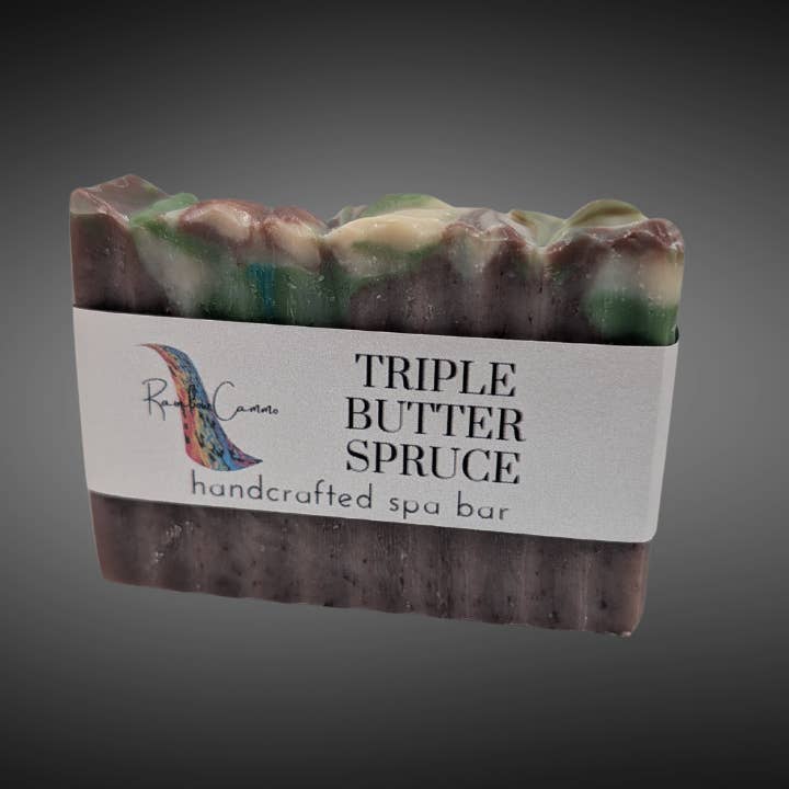 Três Manteigas Abeto por atacado de Rainbow Cammo