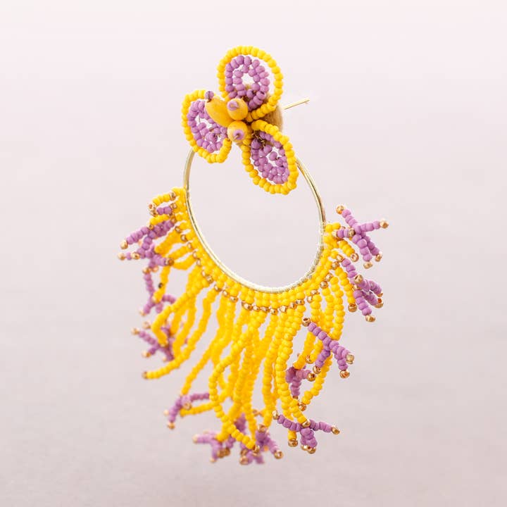 Brincos Étnicos Missangas por atacado de Sonata